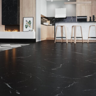 Click Floors Portlaoise | Afirmax Vinyl Panels | BiClick XXL Stone | Black Carrara